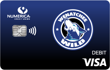 Wenatchee Wild debit card